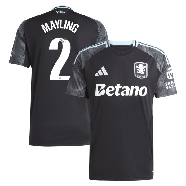 Aston Villa aston villa adidas wsl away shirt 2025-26 with mayling 2 printing Collection | AVFC Jerseys & Fan Gear