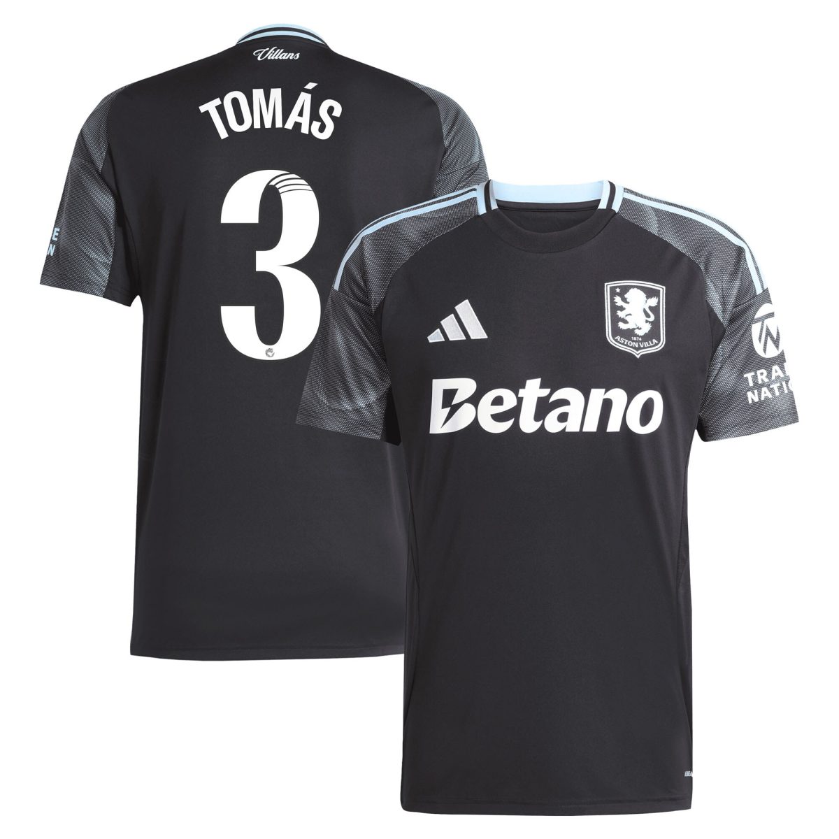 Aston Villa aston villa adidas wsl away shirt 2025-26 with tomás 3 printing Collection | AVFC Jerseys & Fan Gear