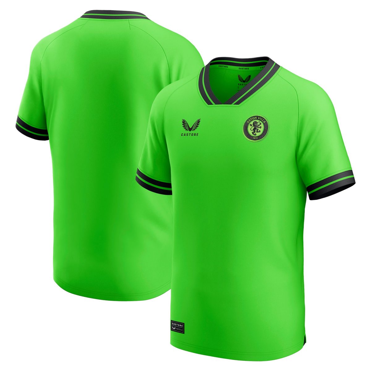 Aston Villa aston villa castore away goalkeeper shirt 2023-24 – kids with custom printing Collection | AVFC Jerseys & Fan Gear