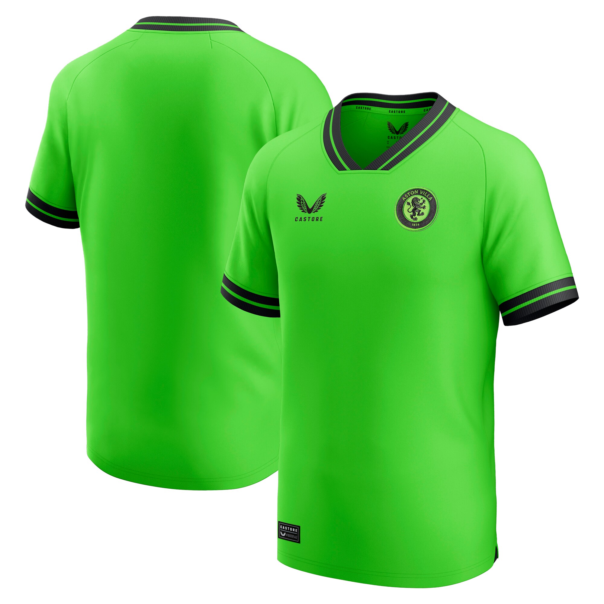 Aston Villa aston villa castore away goalkeeper shirt 2023-24 – kids with custom printing Collection | AVFC Jerseys & Fan Gear
