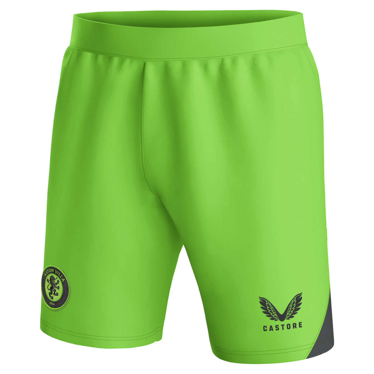 Aston Villa aston villa castore away goalkeeper shorts 2023-24 – kids – 13385917 with custom printing Collection | AVFC Jerseys & Fan Gear