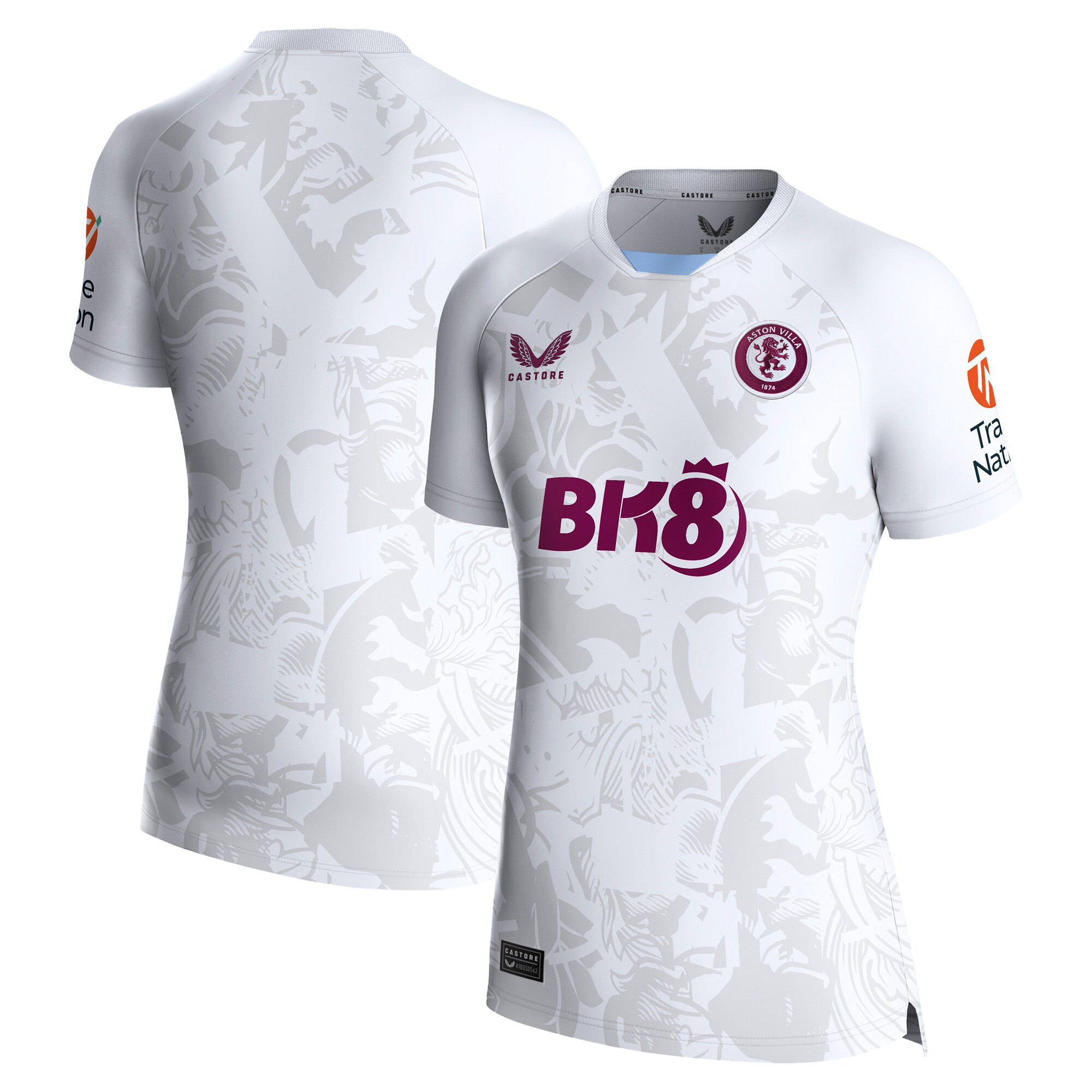 Aston Villa aston villa castore away shirt 2023-24 – womens with custom printing Collection | AVFC Jerseys & Fan Gear