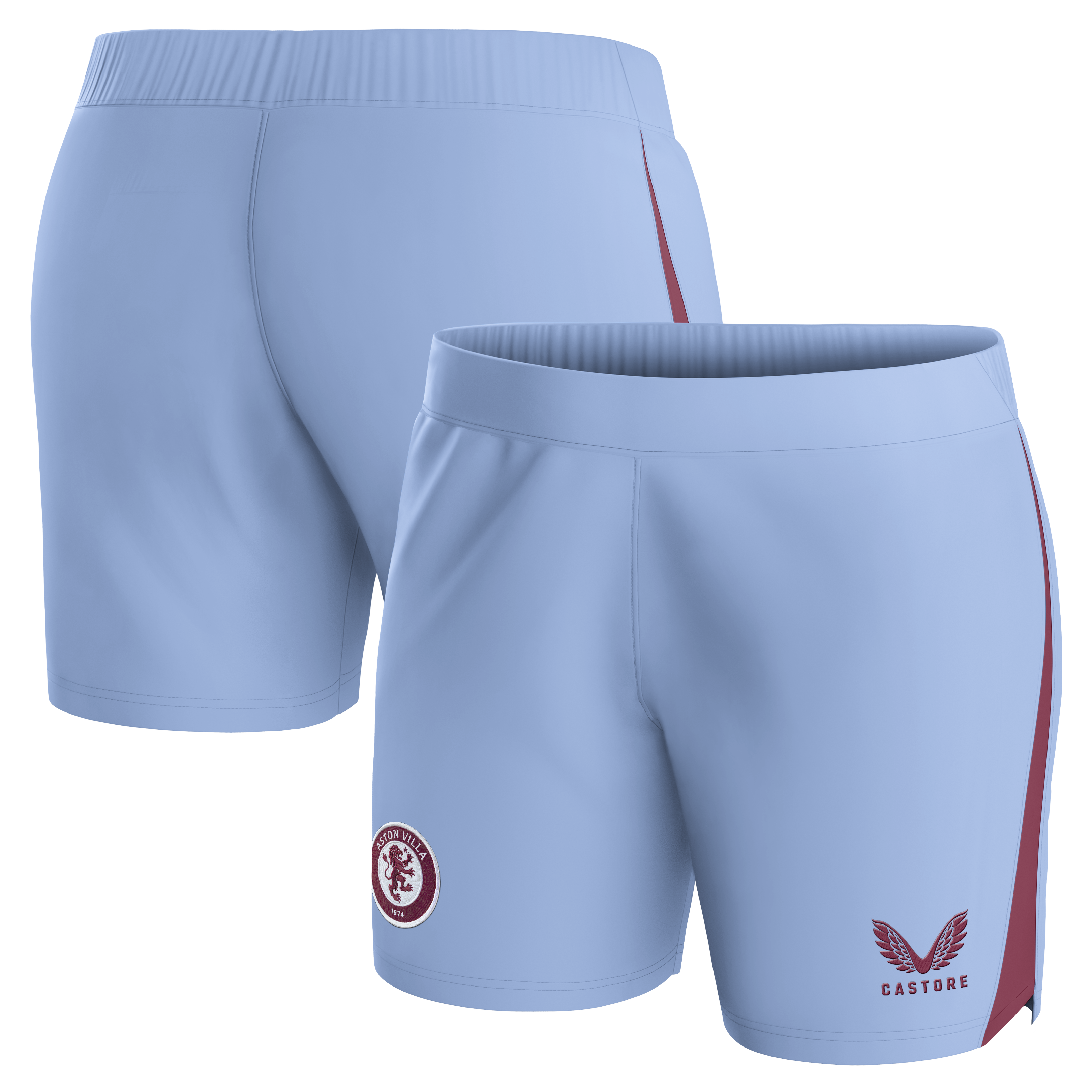 Aston Villa aston villa castore away shorts 2023-24 – womens with custom printing Collection | AVFC Jerseys & Fan Gear