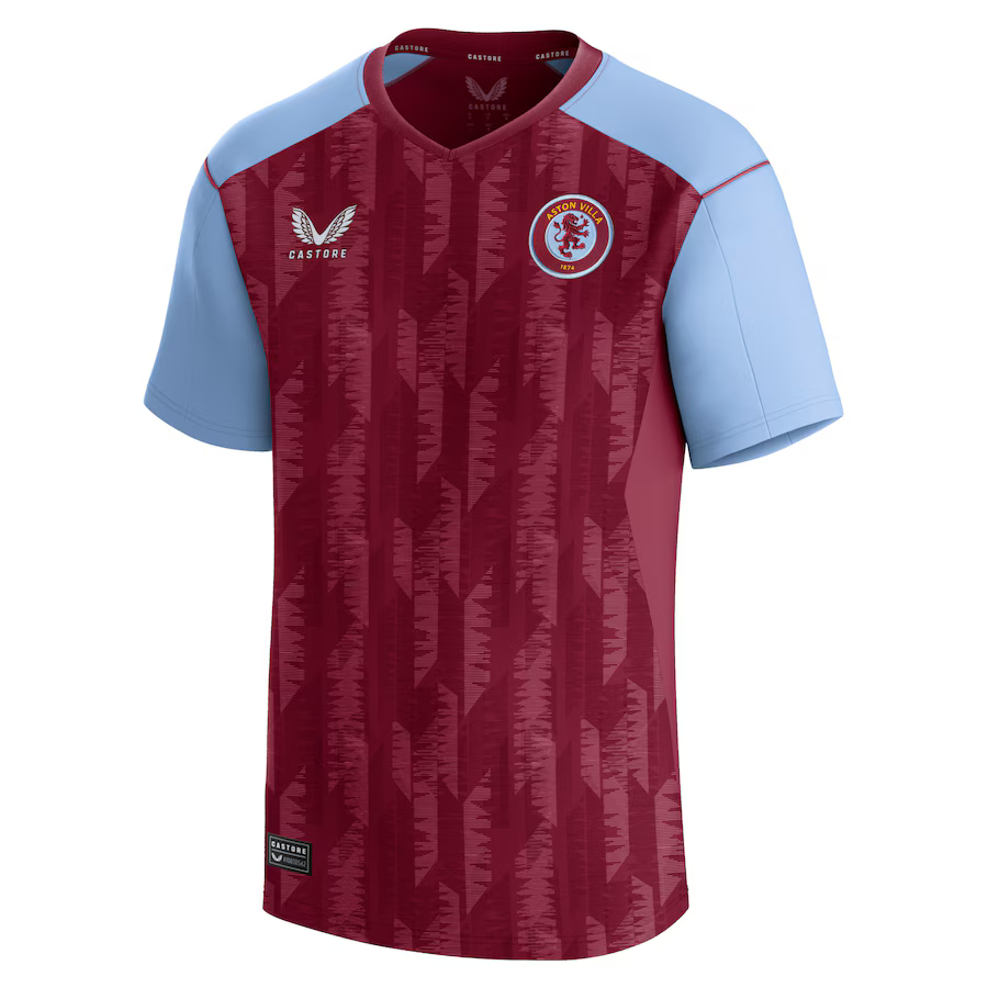 Aston Villa aston villa castore home shirt 2023-24 – kids with custom printing Collection | AVFC Jerseys & Fan Gear