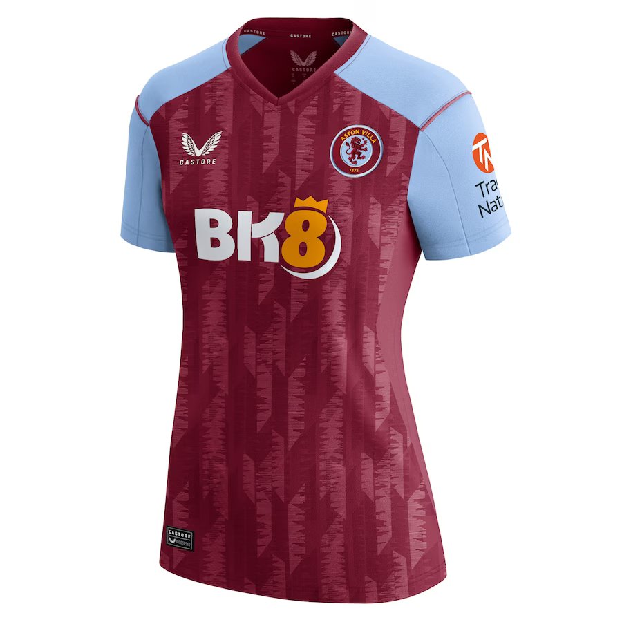 Aston Villa aston villa castore home shirt 2023-24 – womens with custom printing Collection | AVFC Jerseys & Fan Gear
