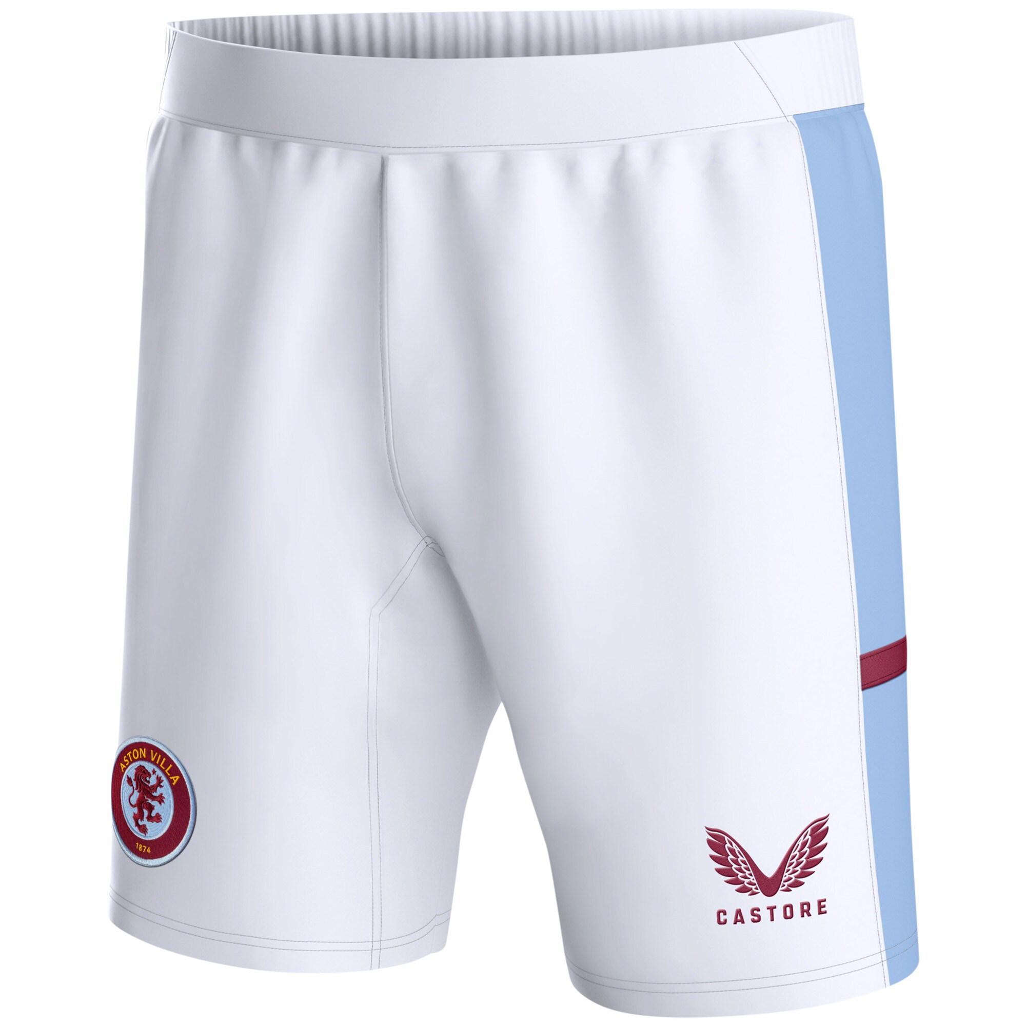 Aston Villa aston villa castore home shorts 2023-24 – kids with custom printing Collection | AVFC Jerseys & Fan Gear