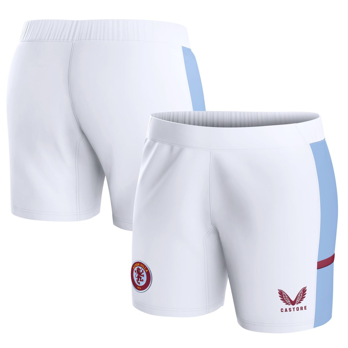 Aston Villa aston villa castore home shorts 2023-24 – womens with custom printing Collection | AVFC Jerseys & Fan Gear