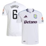 Aston Villa aston villa wsl adidas away authentic shirt 2024-25 with corsie 6 printing Collection | AVFC Jerseys & Fan Gear