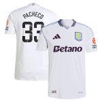Aston Villa aston villa wsl adidas away authentic shirt 2024-25 with pacheco 33 printing Collection | AVFC Jerseys & Fan Gear