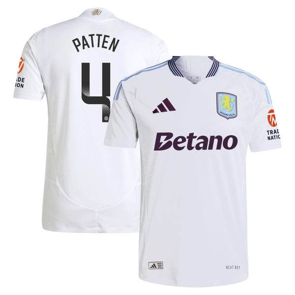 Aston Villa aston villa wsl adidas away authentic shirt 2024-25 with patten 4 printing Collection | AVFC Jerseys & Fan Gear