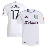 Aston Villa aston villa wsl adidas away authentic shirt 2024-25 with salmon 17 printing Collection | AVFC Jerseys & Fan Gear