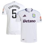 Aston Villa aston villa wsl adidas away authentic shirt 2024-25 with staniforth 5 printing Collection | AVFC Jerseys & Fan Gear