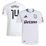 Aston Villa aston villa wsl adidas away authentic shirt 2024-25 with turner 14 printing Collection | AVFC Jerseys & Fan Gear