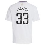 Aston Villa aston villa wsl adidas away shirt 2024-25 – kids with pacheco 33 printing Collection | AVFC Jerseys & Fan Gear