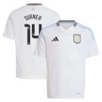 Aston Villa aston villa wsl adidas away shirt 2024-25 – kids with turner 14 printing Collection | AVFC Jerseys & Fan Gear