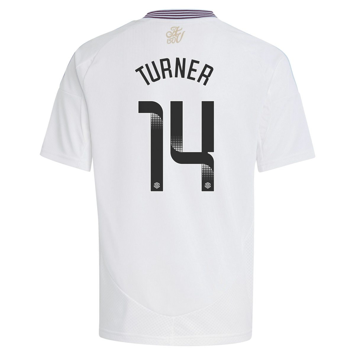 Aston Villa aston villa wsl adidas away shirt 2024-25 – kids with turner 14 printing Collection | AVFC Jerseys & Fan Gear