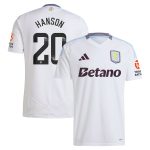 Aston Villa aston villa wsl adidas away shirt 2024-25 with hanson 20 printing Collection | AVFC Jerseys & Fan Gear