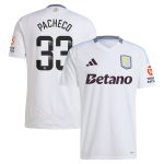 Aston Villa aston villa wsl adidas away shirt 2024-25 with pacheco 33 printing Collection | AVFC Jerseys & Fan Gear