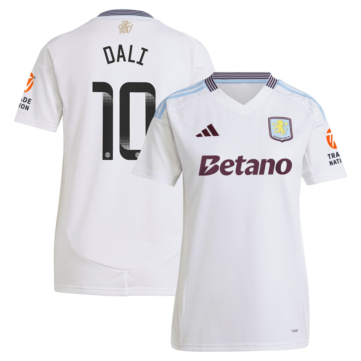 Aston Villa aston villa wsl adidas away shirt 2024-25 – womens with dali 10 printing Collection | AVFC Jerseys & Fan Gear