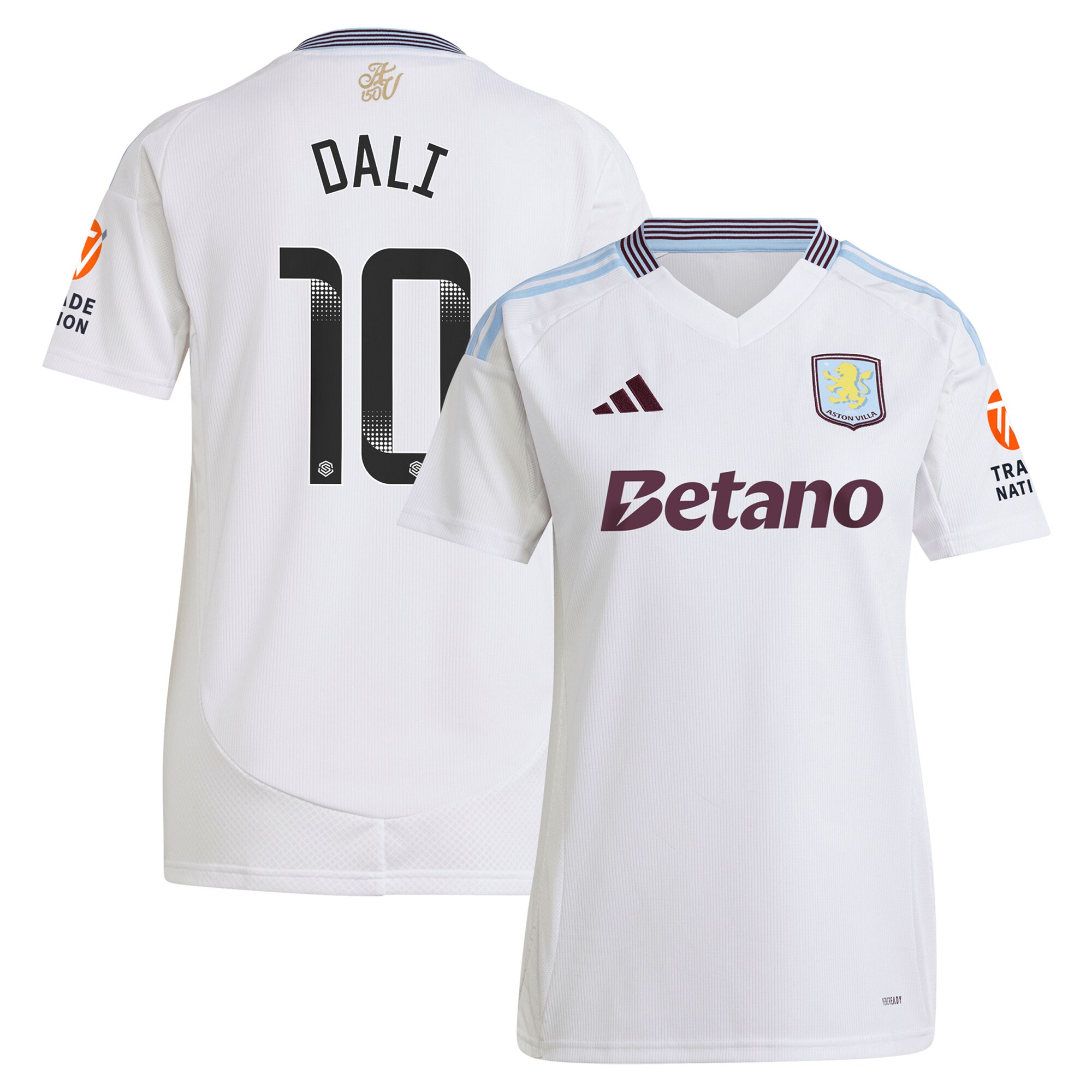 Aston Villa aston villa wsl adidas away shirt 2024-25 – womens with dali 10 printing Collection | AVFC Jerseys & Fan Gear