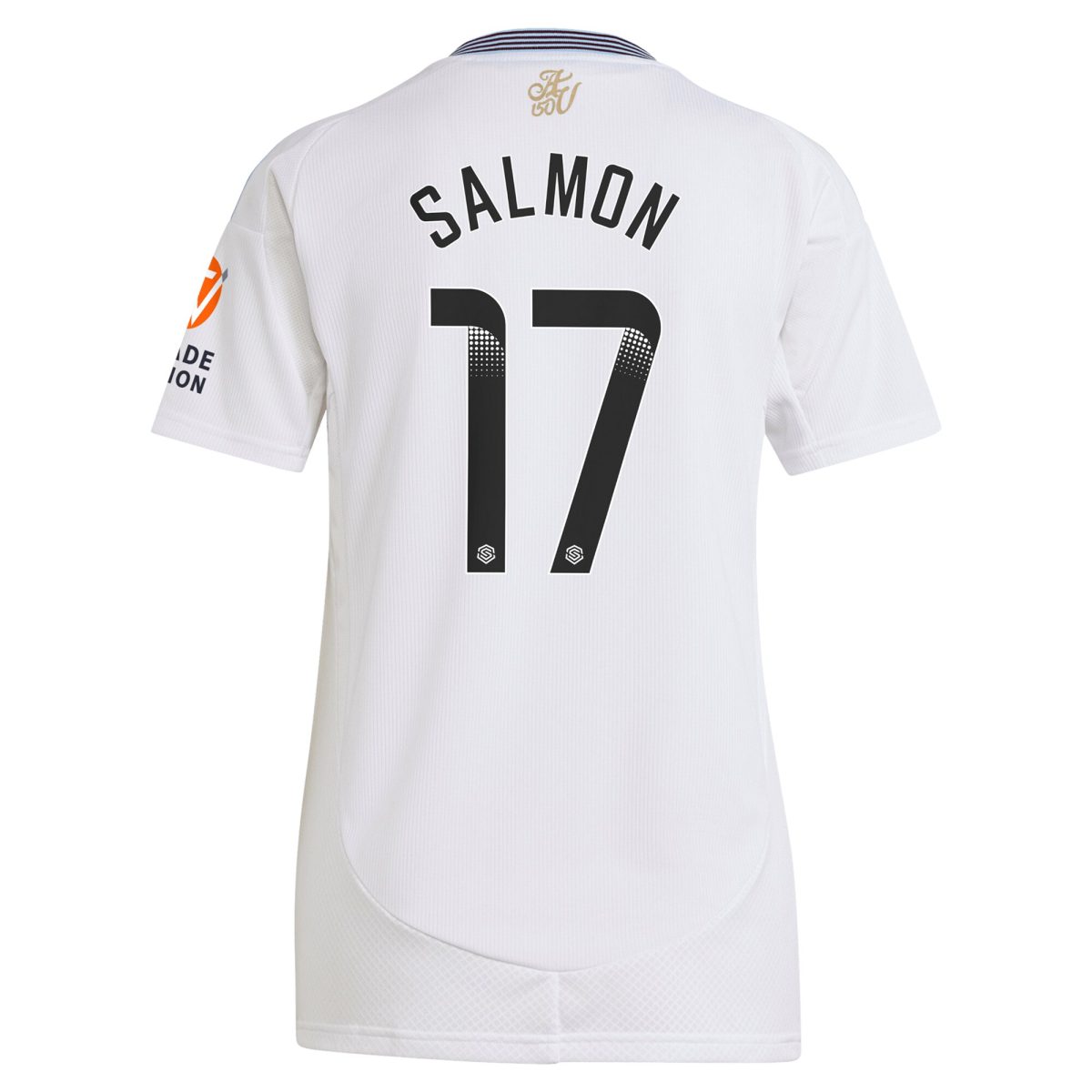 Aston Villa aston villa wsl adidas away shirt 2024-25 – womens with salmon 17 printing Collection | AVFC Jerseys & Fan Gear