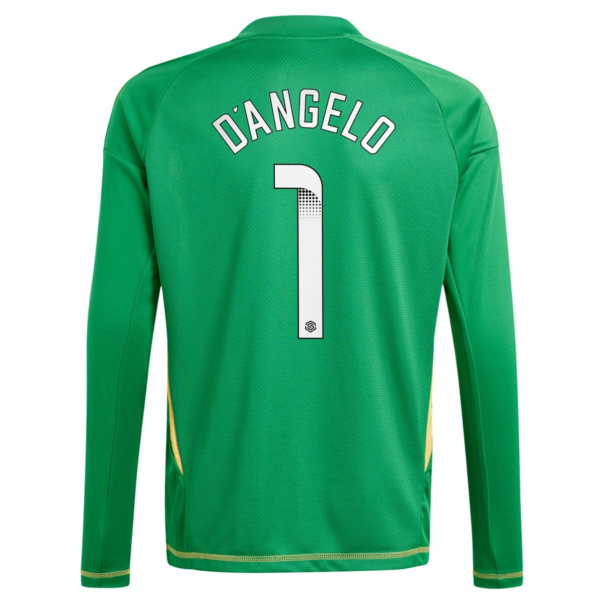 Aston Villa aston villa wsl adidas goalkeeper shirt 2024-25 – long sleeve – kids with dangelo 1 printing – 202712206-01 Collection | AVFC Jerseys & Fan Gear