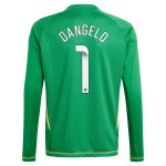 Aston Villa aston villa wsl adidas goalkeeper shirt 2024-25 – long sleeve – kids with dangelo 1 printing – 202712206-01 Collection | AVFC Jerseys & Fan Gear