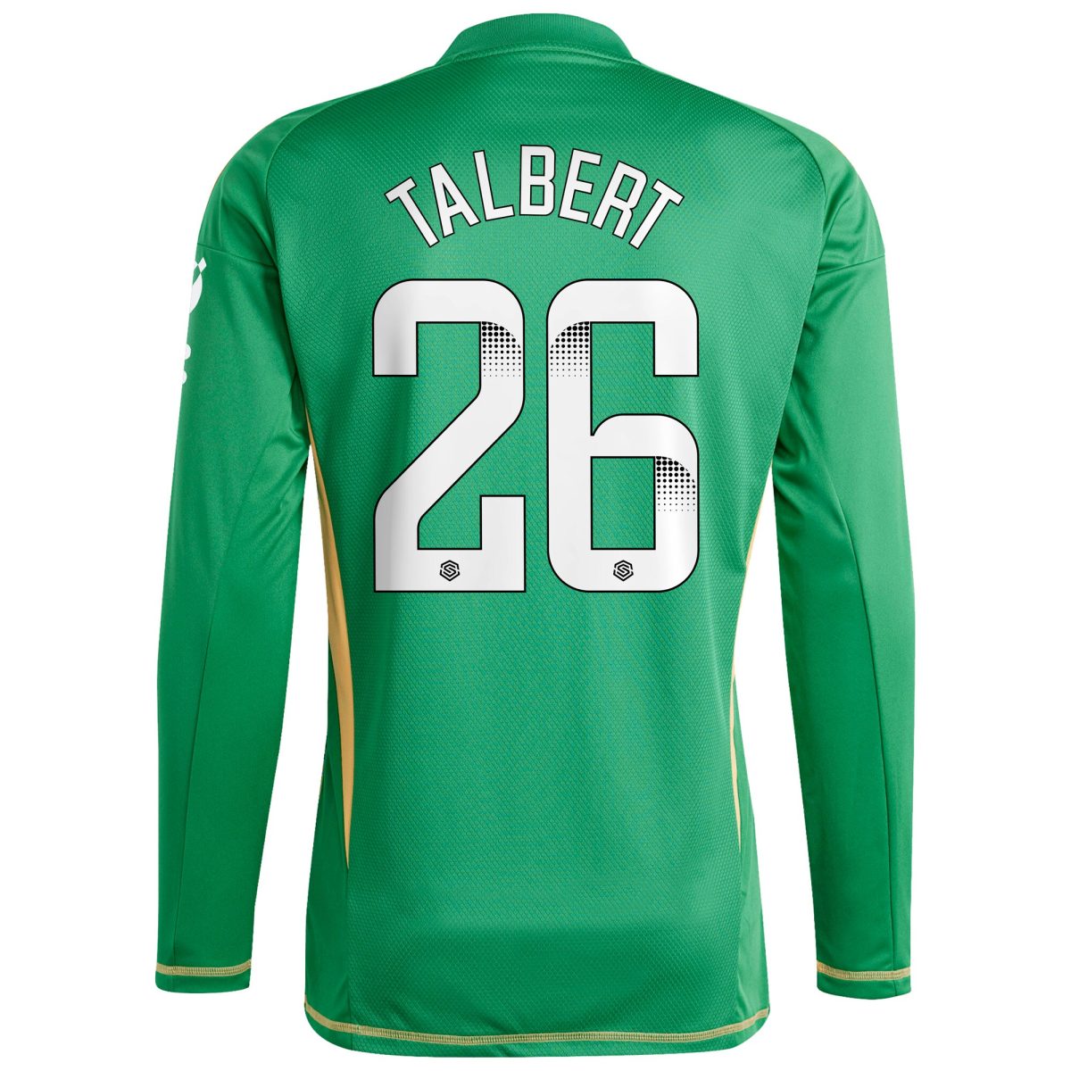 Aston Villa aston villa wsl adidas goalkeeper shirt 2024-25 – long sleeve with talbert 26 printing 202849399 Collection | AVFC Jerseys & Fan Gear