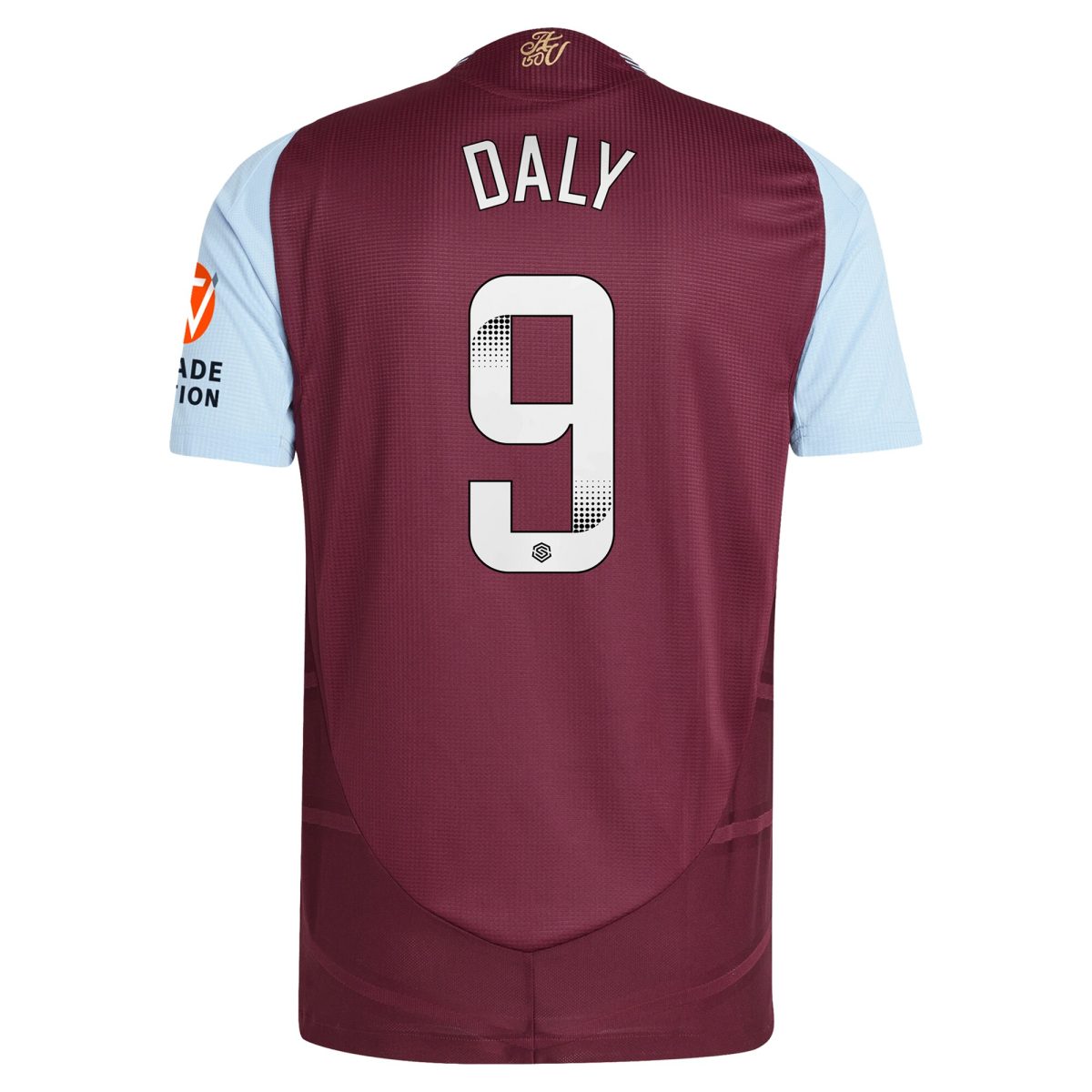 Aston Villa aston villa wsl adidas home authentic shirt 2024-25 with daly 9 printing Collection | AVFC Jerseys & Fan Gear