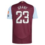 Aston Villa aston villa wsl adidas home authentic shirt 2024-25 with grant 23 printing Collection | AVFC Jerseys & Fan Gear
