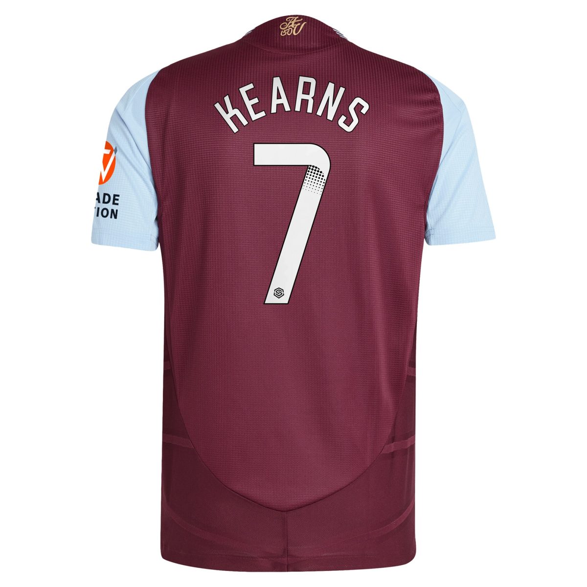 Aston Villa aston villa wsl adidas home authentic shirt 2024-25 with kearns 7 printing Collection | AVFC Jerseys & Fan Gear
