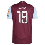 Aston Villa aston villa wsl adidas home authentic shirt 2024-25 with leon 19 printing Collection | AVFC Jerseys & Fan Gear