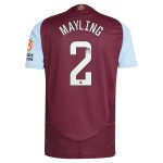 Aston Villa aston villa wsl adidas home authentic shirt 2024-25 with mayling 2 printing Collection | AVFC Jerseys & Fan Gear