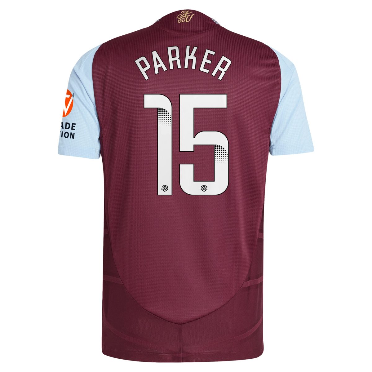 Aston Villa aston villa wsl adidas home authentic shirt 2024-25 with parker 15 printing Collection | AVFC Jerseys & Fan Gear