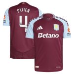Aston Villa aston villa wsl adidas home authentic shirt 2024-25 with patten 4 printing Collection | AVFC Jerseys & Fan Gear
