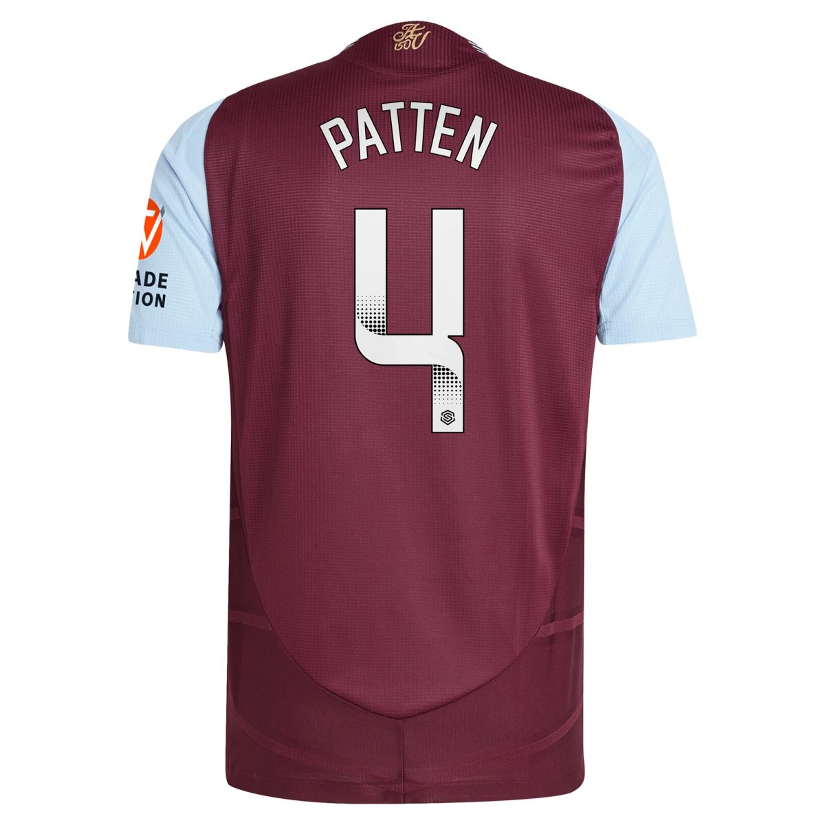 Aston Villa aston villa wsl adidas home authentic shirt 2024-25 with patten 4 printing Collection | AVFC Jerseys & Fan Gear
