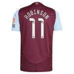 Aston Villa aston villa wsl adidas home authentic shirt 2024-25 with robinson 11 printing Collection | AVFC Jerseys & Fan Gear
