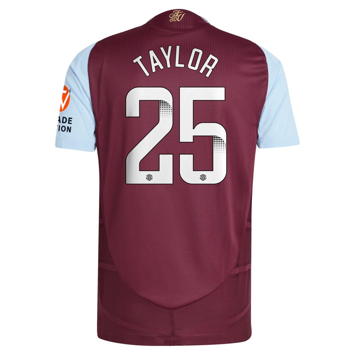 Aston Villa aston villa wsl adidas home authentic shirt 2024-25 with taylor 25 printing Collection | AVFC Jerseys & Fan Gear
