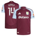 Aston Villa aston villa wsl adidas home authentic shirt 2024-25 with turner 14 printing Collection | AVFC Jerseys & Fan Gear