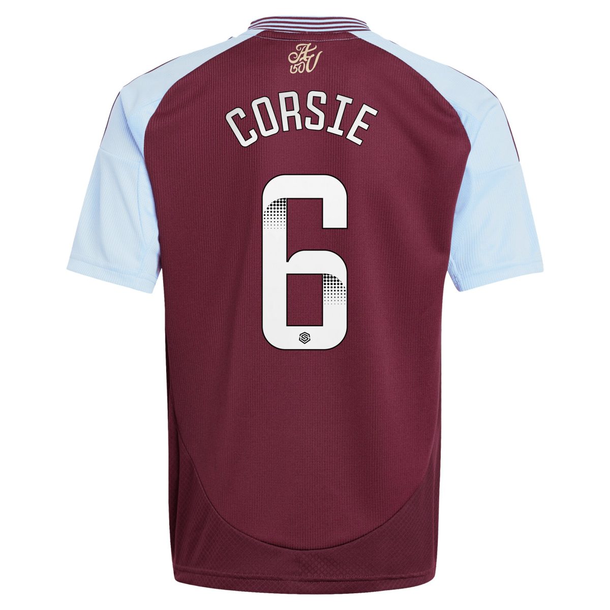 Aston Villa aston villa wsl adidas home shirt 2024-25 – kids with corsie 6 printing Collection | AVFC Jerseys & Fan Gear