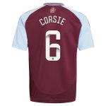 Aston Villa aston villa wsl adidas home shirt 2024-25 – kids with corsie 6 printing Collection | AVFC Jerseys & Fan Gear