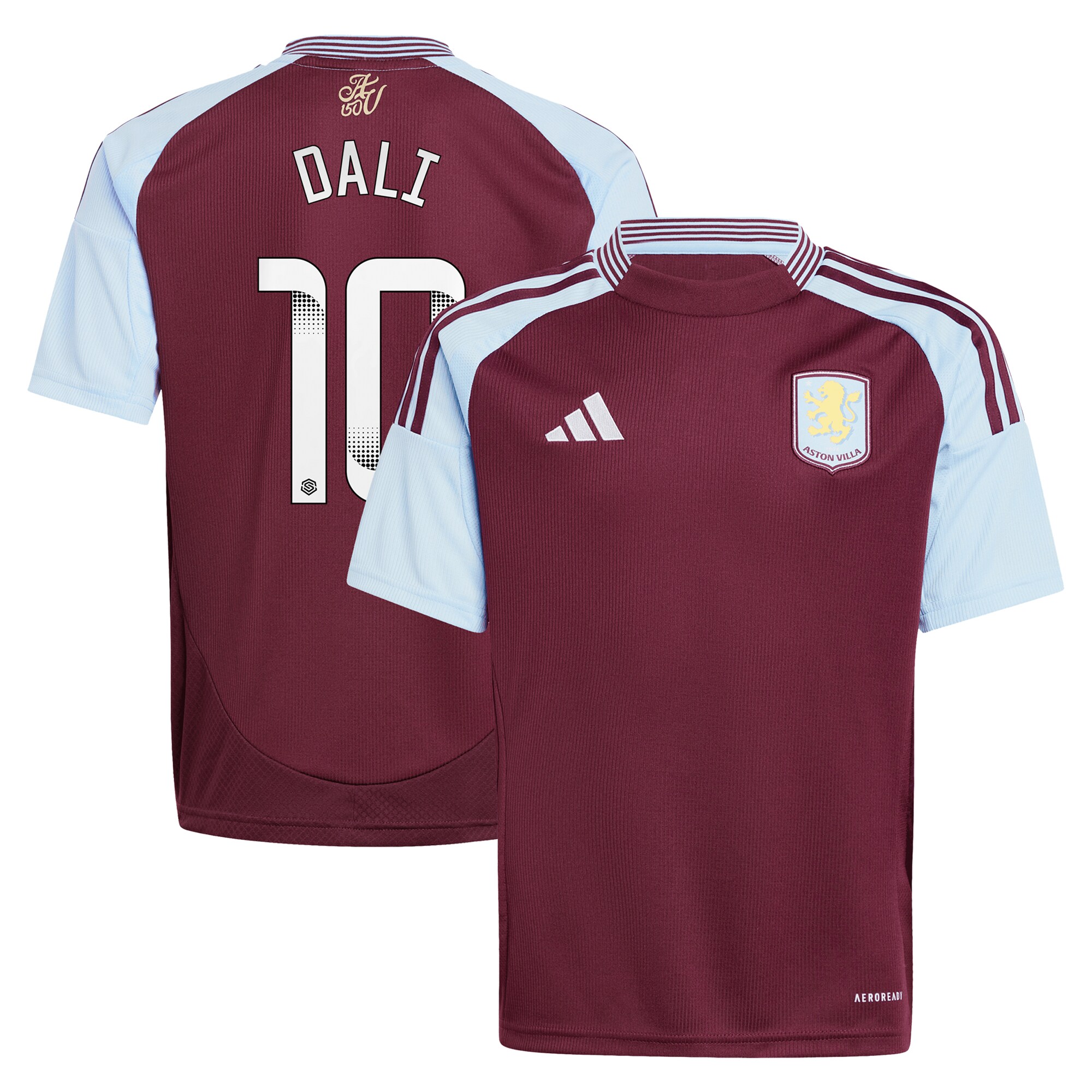 Aston Villa aston villa wsl adidas home shirt 2024-25 – kids with dali 10 printing Collection | AVFC Jerseys & Fan Gear
