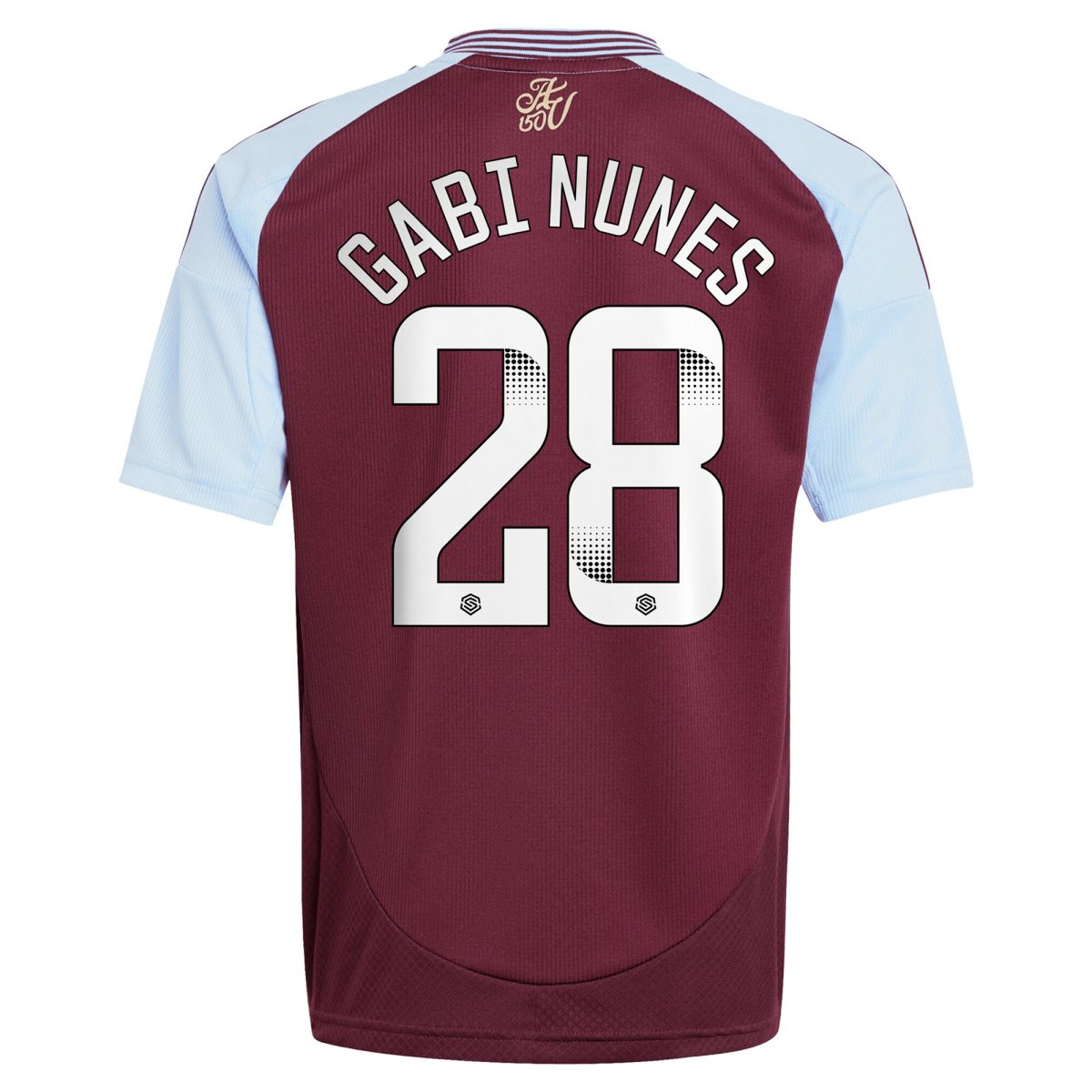 Aston Villa aston villa wsl adidas home shirt 2024-25 – kids with gabi nunes 28 printing Collection | AVFC Jerseys & Fan Gear
