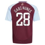 Aston Villa aston villa wsl adidas home shirt 2024-25 – kids with gabi nunes 28 printing Collection | AVFC Jerseys & Fan Gear