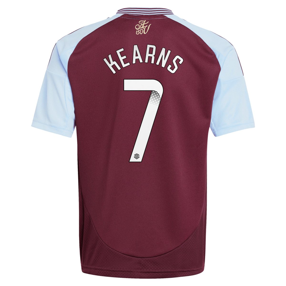 Aston Villa aston villa wsl adidas home shirt 2024-25 – kids with kearns 7 printing Collection | AVFC Jerseys & Fan Gear
