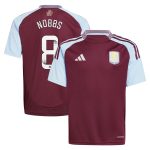 Aston Villa aston villa wsl adidas home shirt 2024-25 – kids with nobbs 8 printing Collection | AVFC Jerseys & Fan Gear