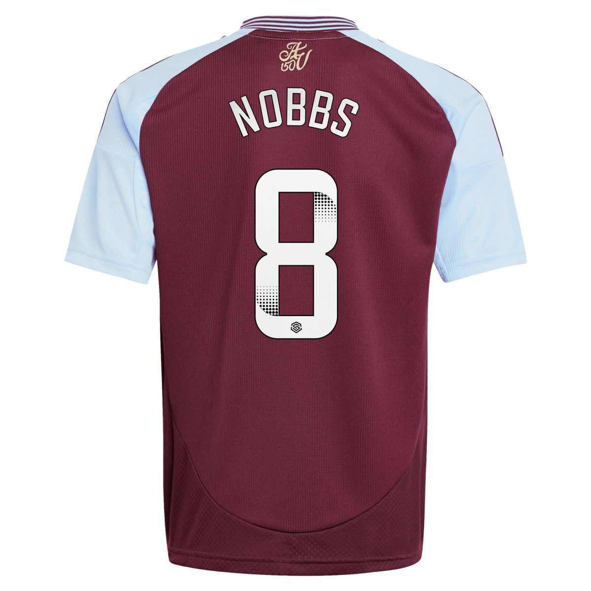 Aston Villa aston villa wsl adidas home shirt 2024-25 – kids with nobbs 8 printing Collection | AVFC Jerseys & Fan Gear