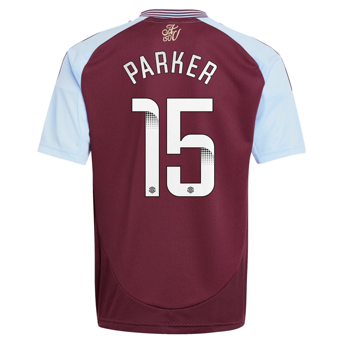Aston Villa aston villa wsl adidas home shirt 2024-25 – kids with parker 15 printing Collection | AVFC Jerseys & Fan Gear