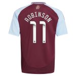 Aston Villa aston villa wsl adidas home shirt 2024-25 – kids with robinson 11 printing Collection | AVFC Jerseys & Fan Gear