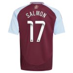 Aston Villa aston villa wsl adidas home shirt 2024-25 – kids with salmon 17 printing Collection | AVFC Jerseys & Fan Gear